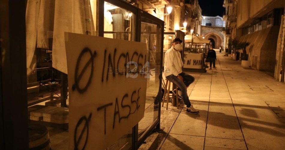 commerciante coronavirus bari vecchia