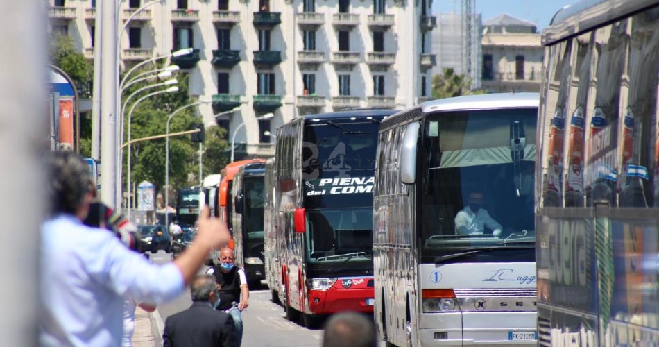 protesta bus
