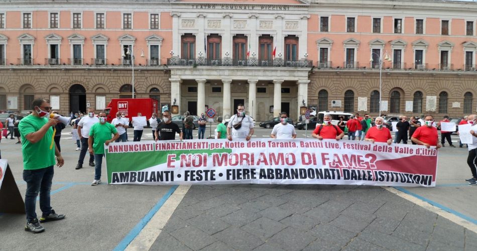 protesta fiere sagre ambulanti