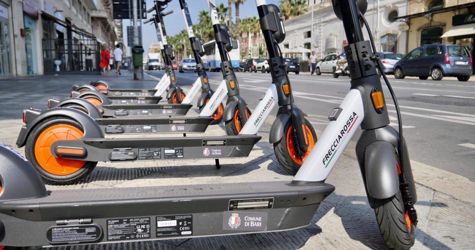 Monopattini elettrici Sharing