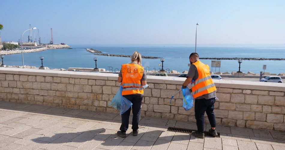 cicche mozziconi rifiuti volontari