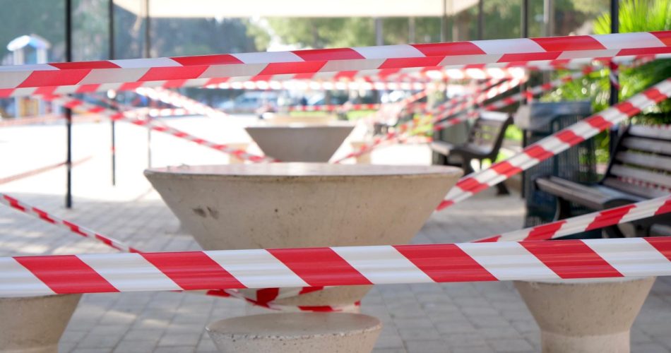 tavolini sicurezza parco