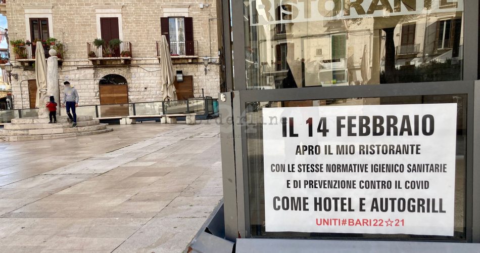 protesta commercianti