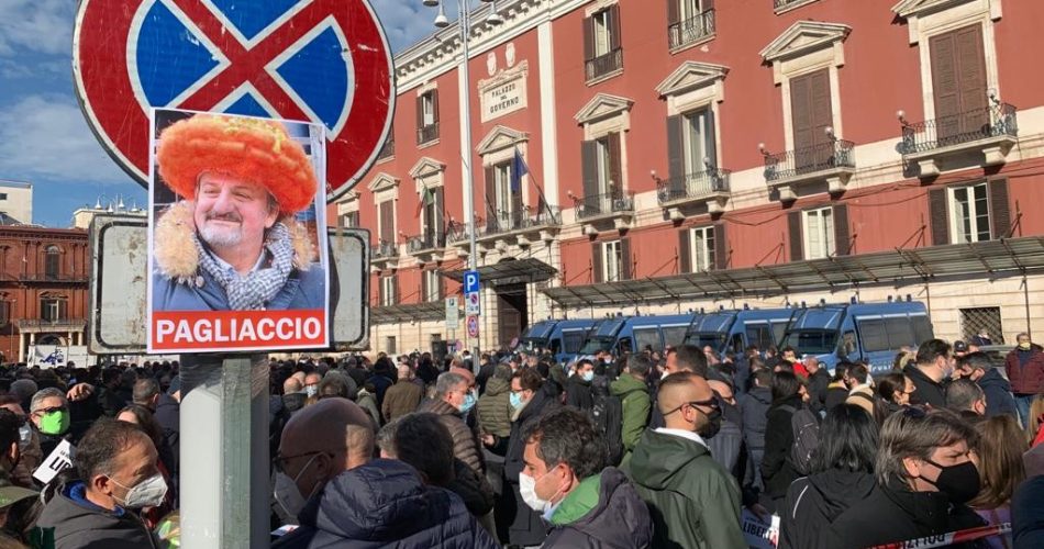 protesta commercianti ristoratori