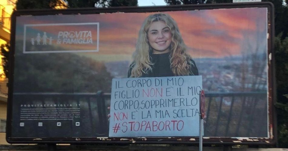 cartelli aborto