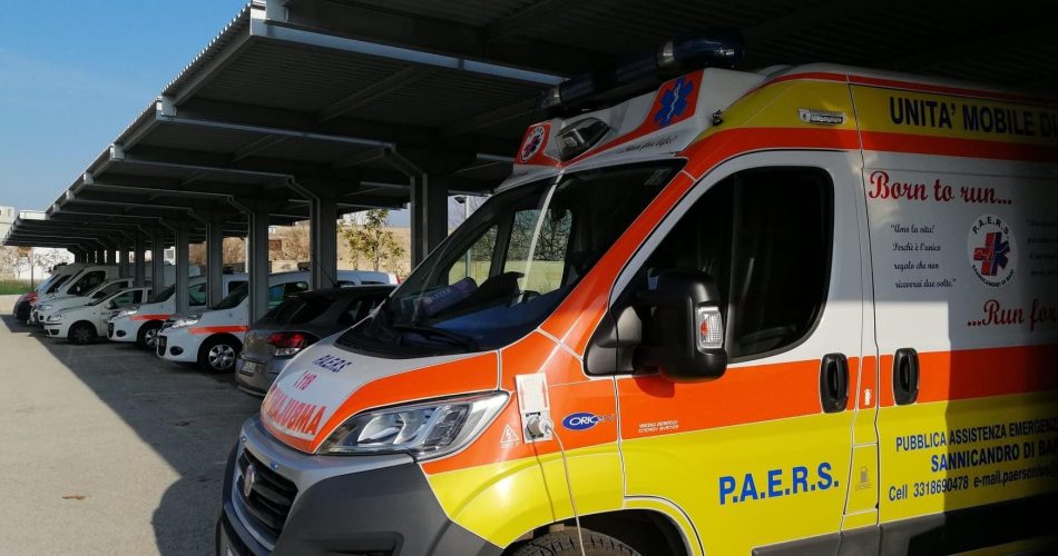 Asl Bari ambulanza