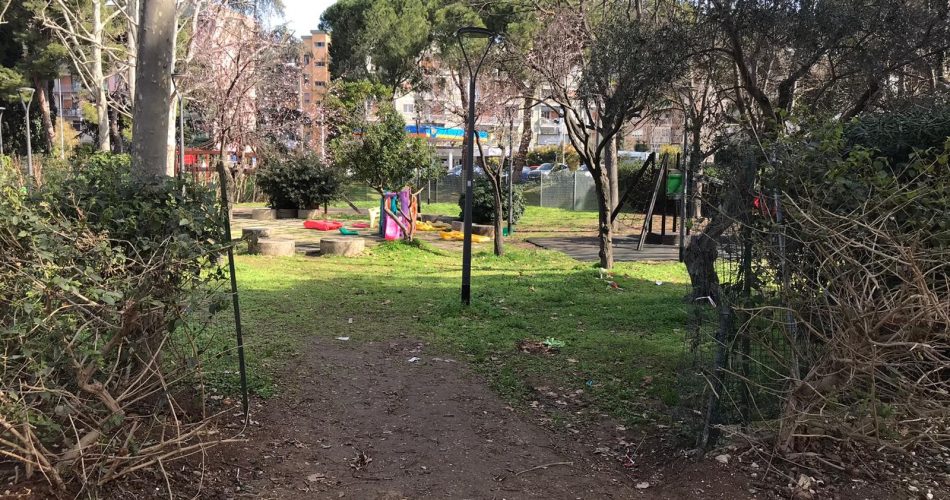 vandali parco 2 giugno