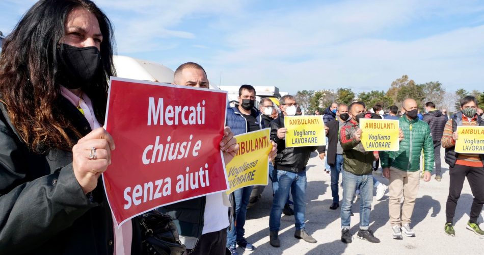 protesta ambulanti
