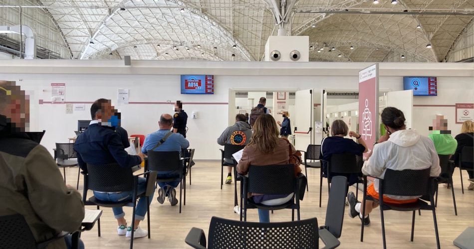 Centro vaccinale fiera hub