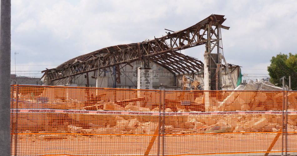 Ex Gs lungomare Sud cantiere