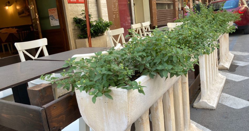 parklet pedane