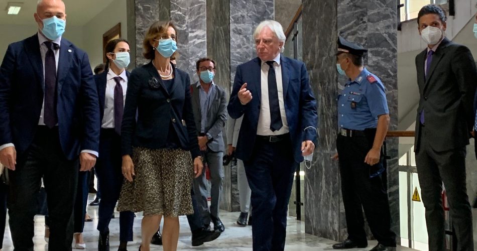 Ministro giustizia Cartabia e Rossi