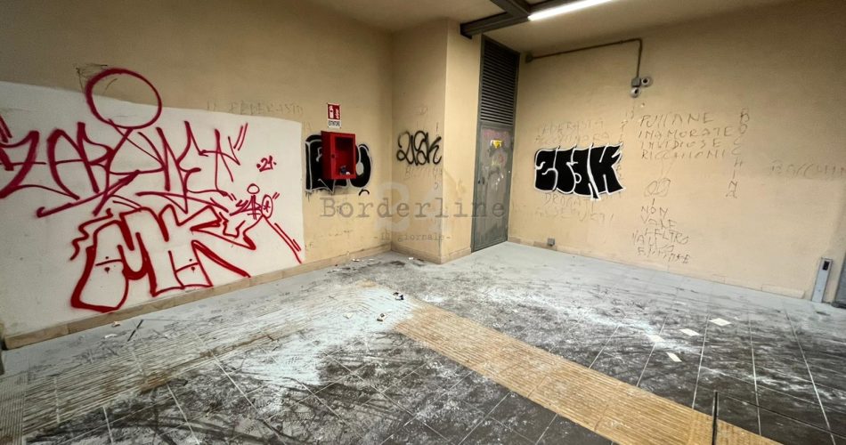 sottopasso degrado via mola