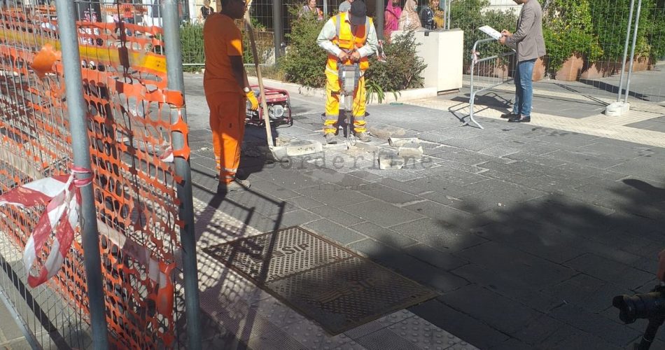 via sparano lavori