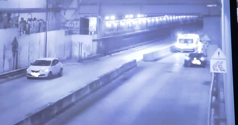 incidente sottovia bari