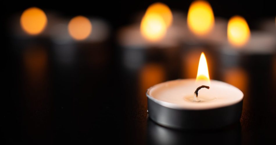 lutto candele Foto Freepik