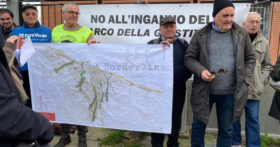 protesta parco giustizia