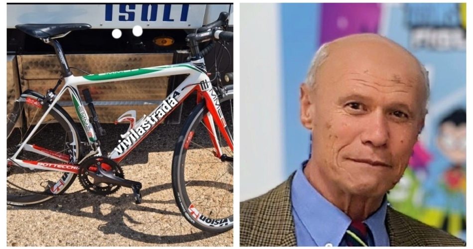 ciclista investito de benedictis