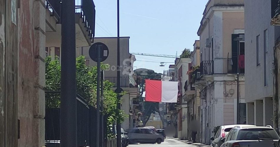 Bari calcio bandiera  Palese
