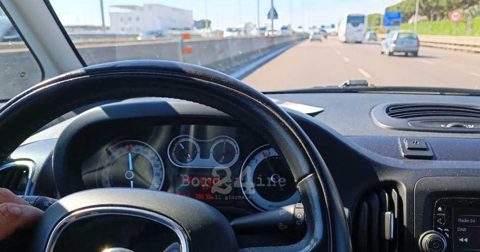 volante guida contachilometri