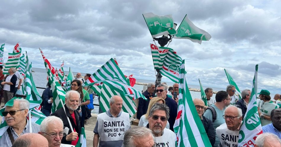 manifestazione sanità