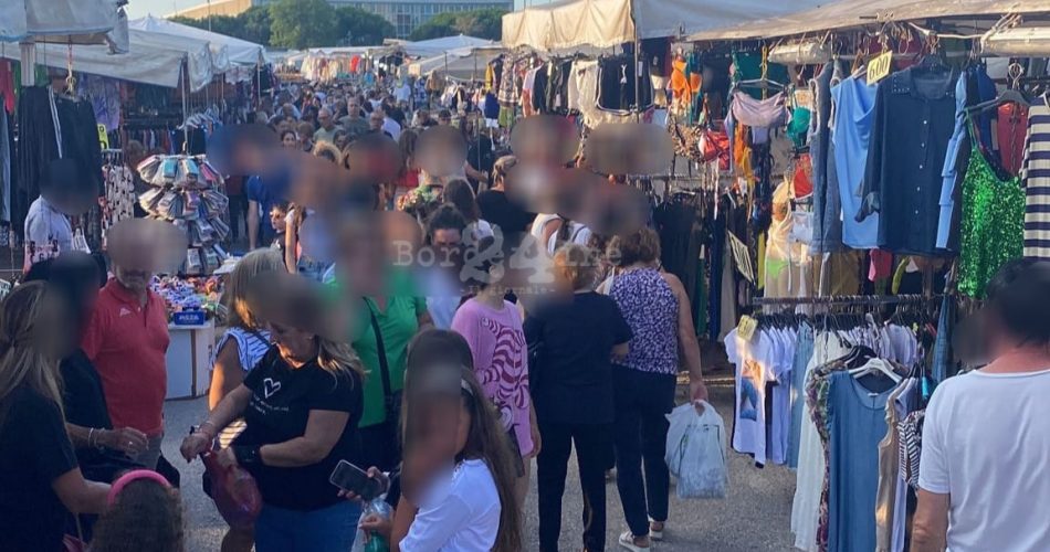 mercato serale via Portoghese