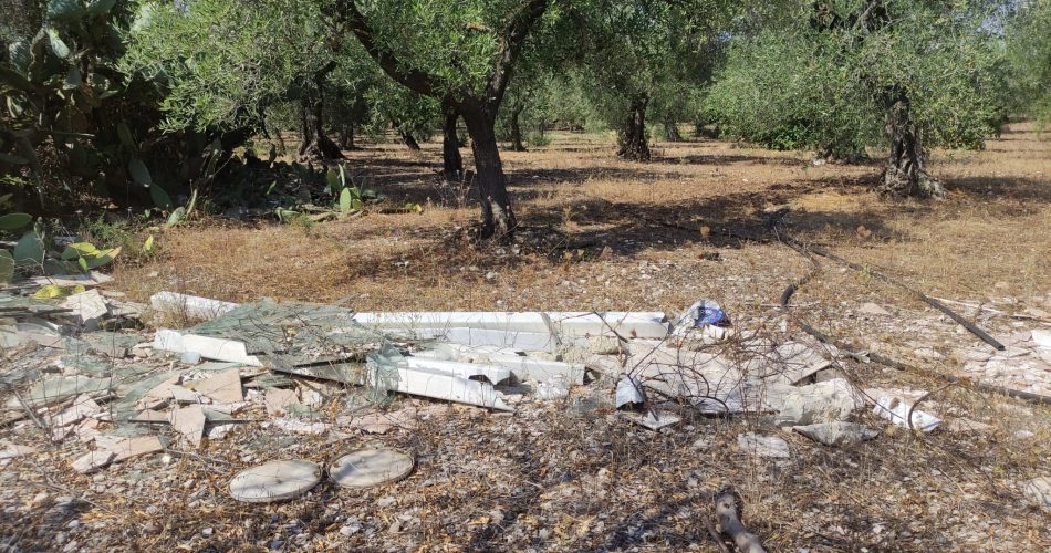 rifiuti campagna San Pio