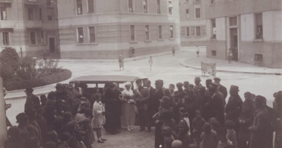 matrimonio via crispi anni 30