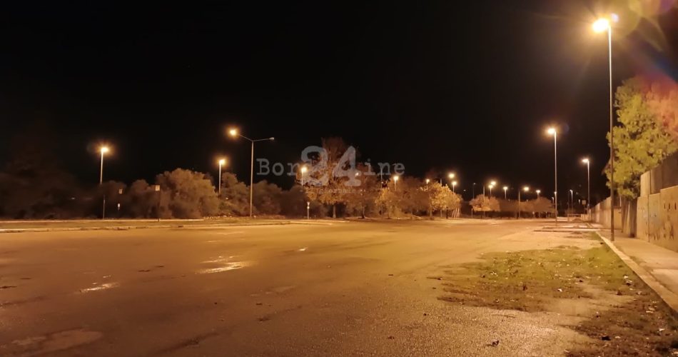 San Pio parcheggio palazzetto fermata bus