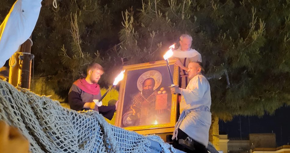 quadro corteo san nicola