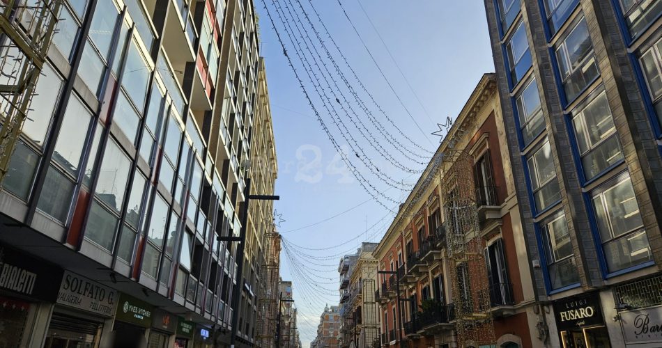 luminarie via Sparano Natale