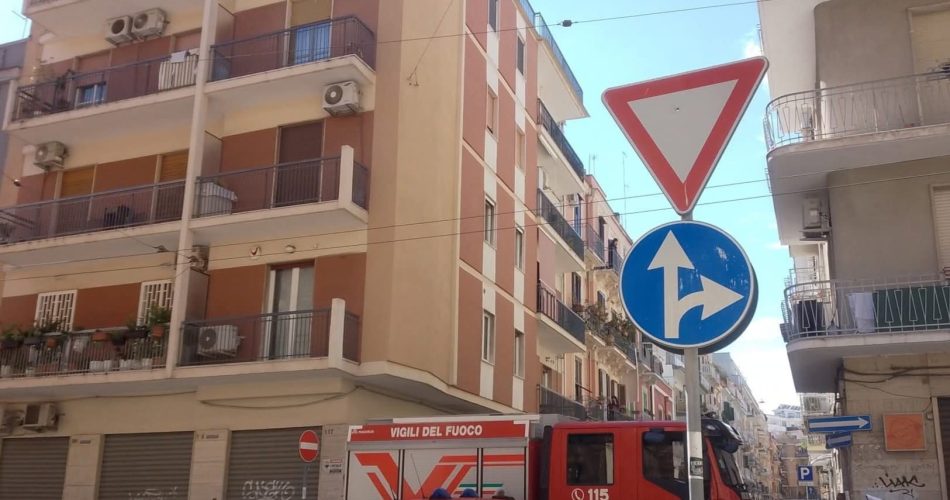 palazzina evacuata