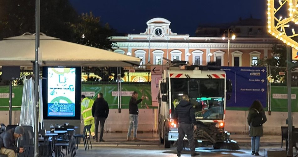 cantiere piazza Moro