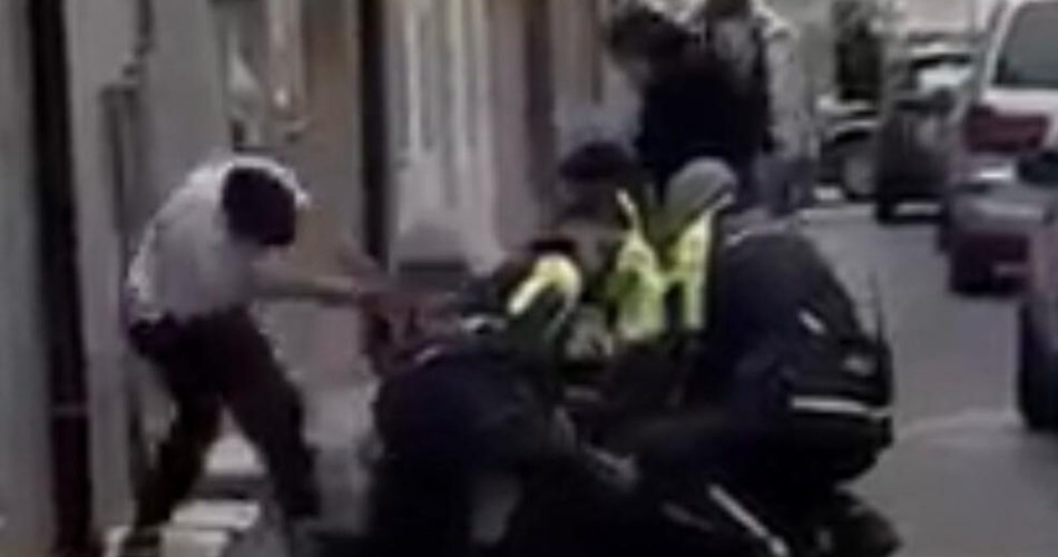 aggressione polizia locale