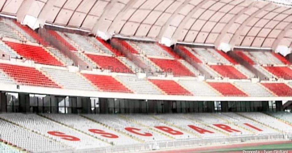 rendering stadio san nicola