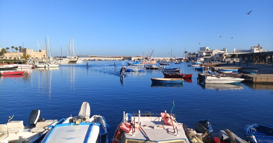 barche porto bari lungomare molo