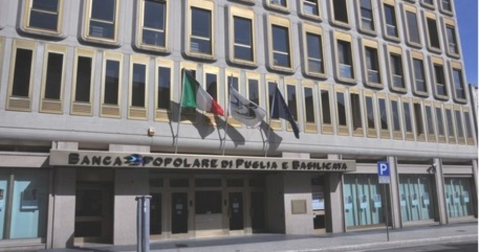 Foto sede banca popolare di puglia e basilicata