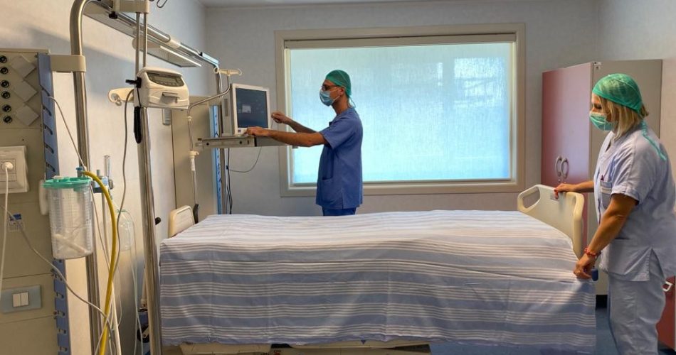 box singolo centro ustioni