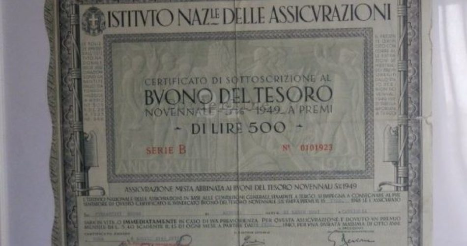 buono del tesoro