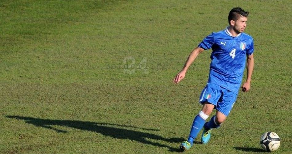 Busellato ai tempi delle giovanili della Nazionale