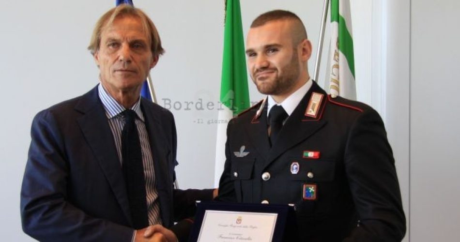 carabiniere premiato