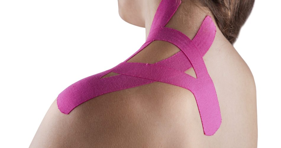 Kinesio tex tape therapy