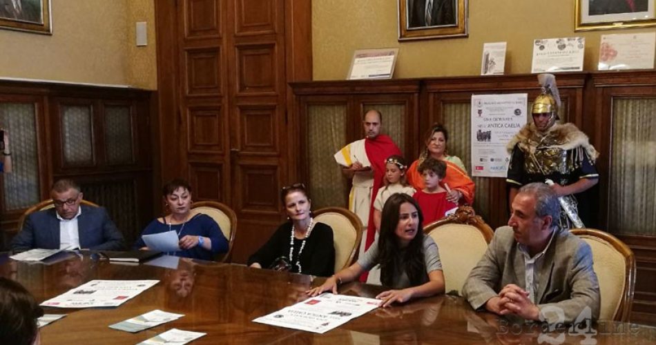 conferenza stampa antica caelia