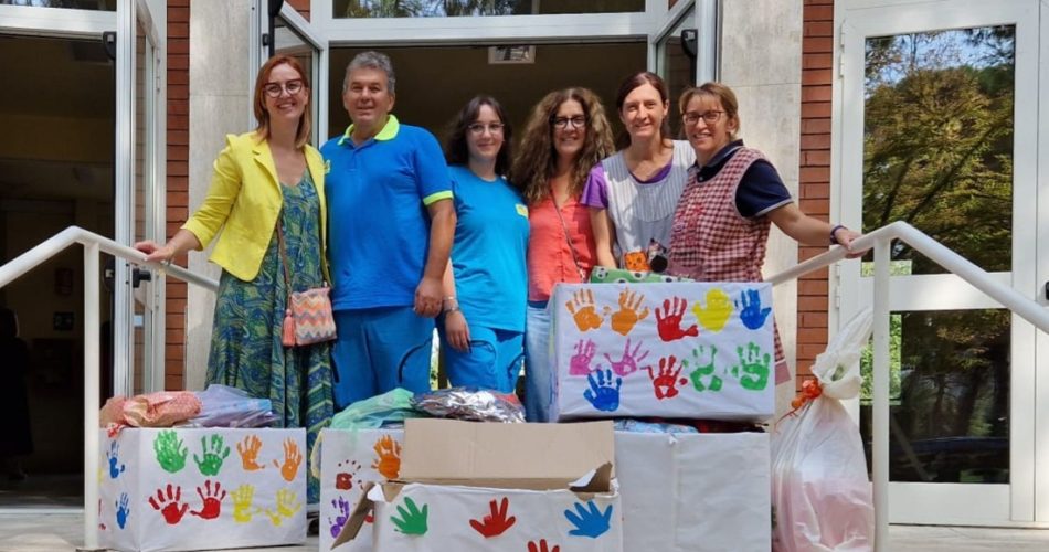 consegna materiale didattico e giochi a Faenza e Castel Bolognese (9)