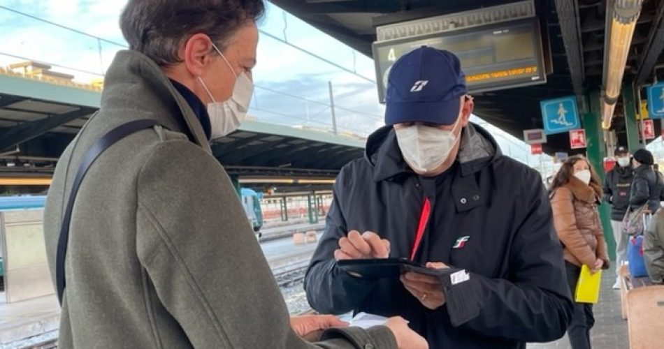 controlli green pass treni