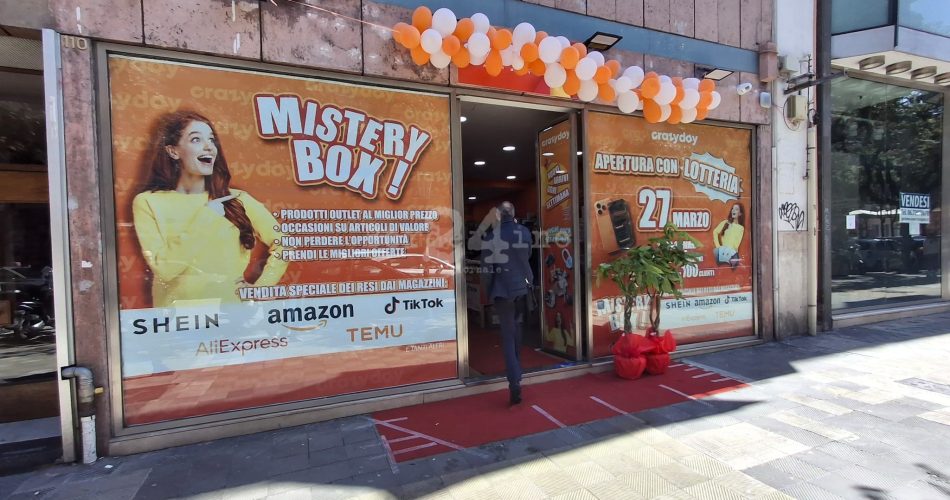 crazy dai shopping al buio