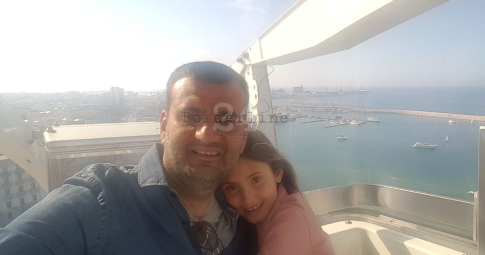 decaro con la figlia