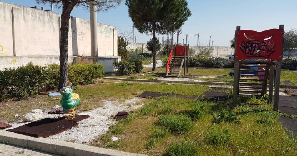 Il giardino devastato
