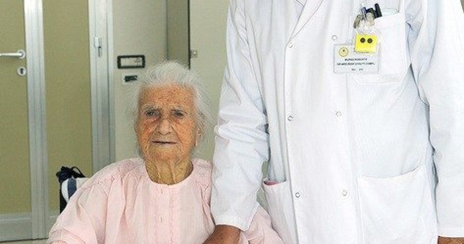 Operata in Casa Sollievo della Sofferenza donna di 114 anni (foto Ansa)