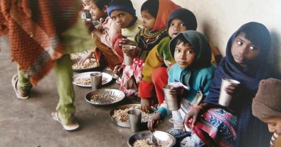 Uno scatto della mostra "Se questo è cibo"